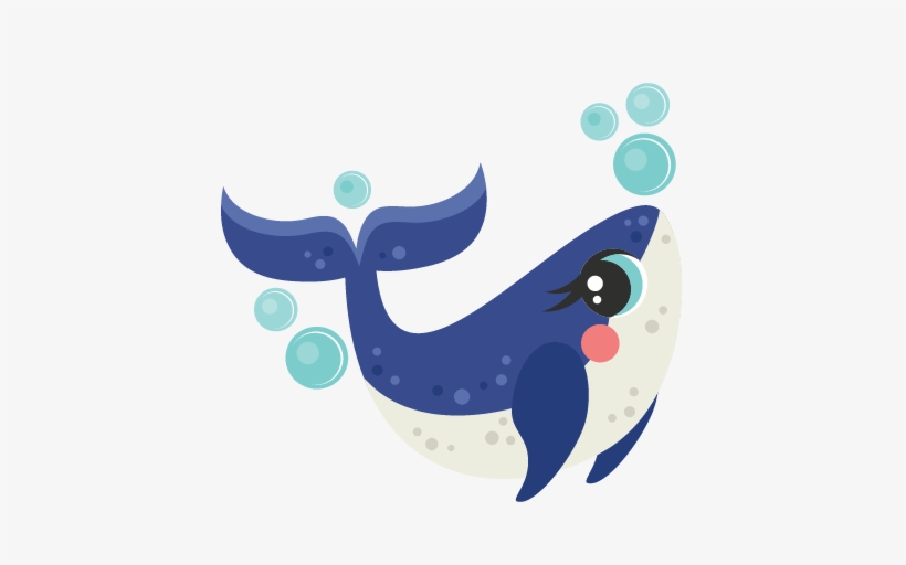 Whale Svg Scrapbook Cut File Cute Clipart Files For - Scalable Vector Graphics, transparent png