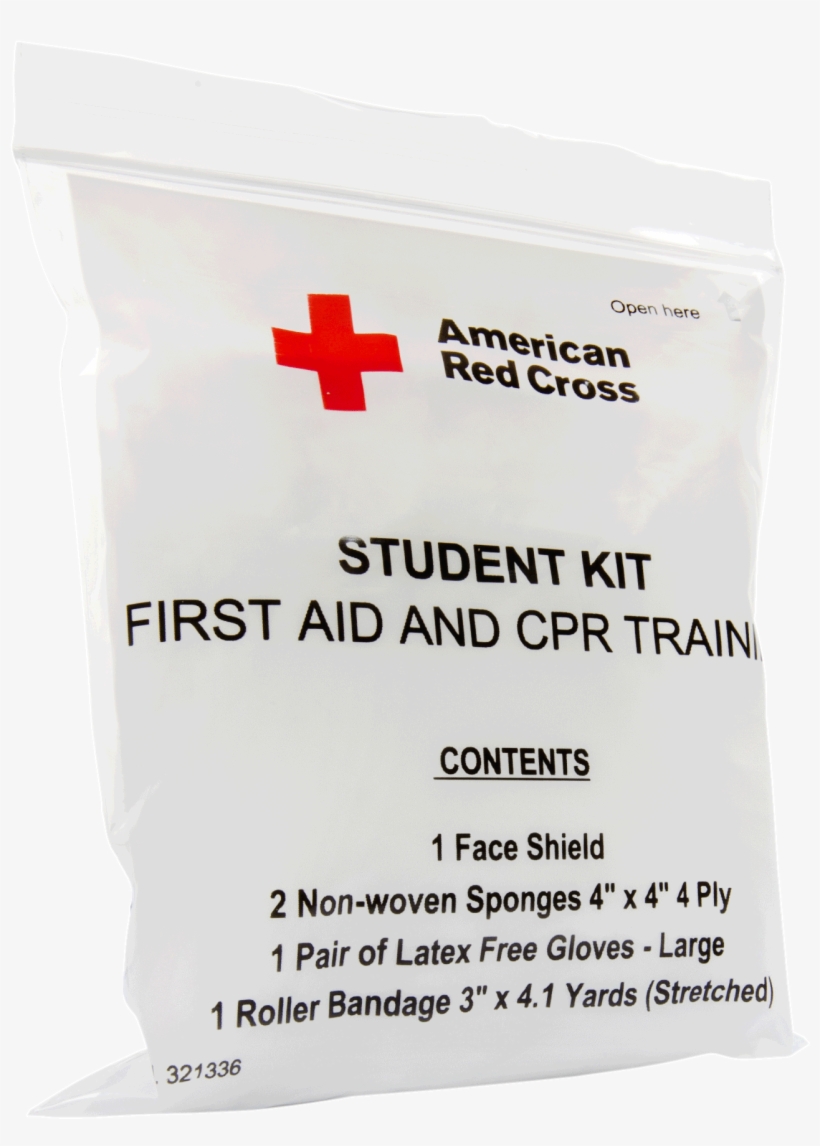 First Aid And Cpr Combination Training Kit With No - American Red Cross First Aid And Cpr Combination Training, transparent png