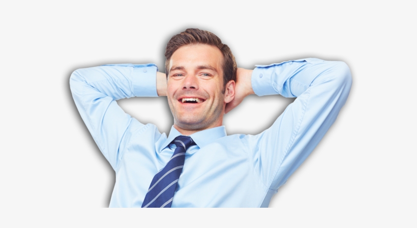 Inbound/outbound Call Centers Services - Man Relaxing Png, transparent png