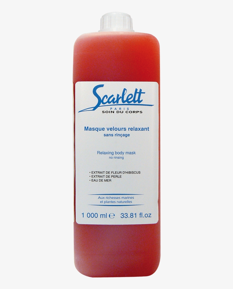Relaxing Body Mask - Plastic Bottle, transparent png