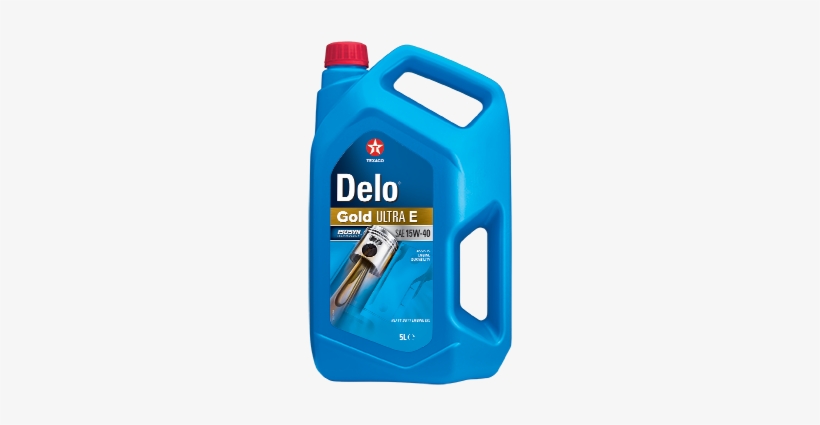 Delo Gallon - Delo Gold Ultra S Sae 10w 40, transparent png