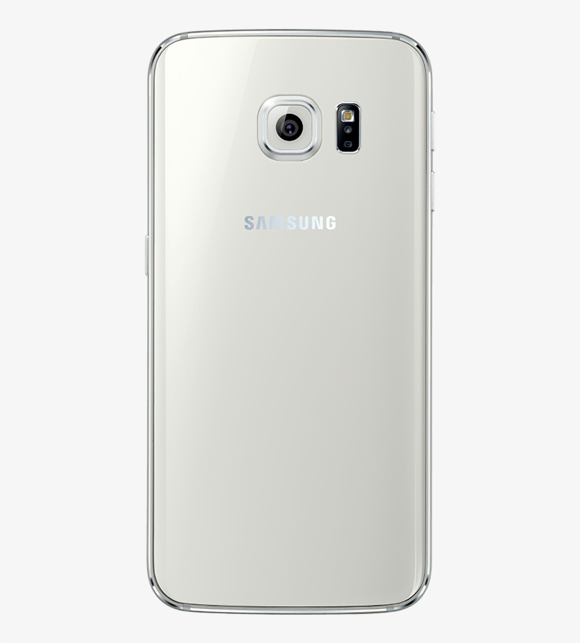 Back View Of Galaxy S6 Edge - Samsung Galaxy S6 Back Side, transparent png