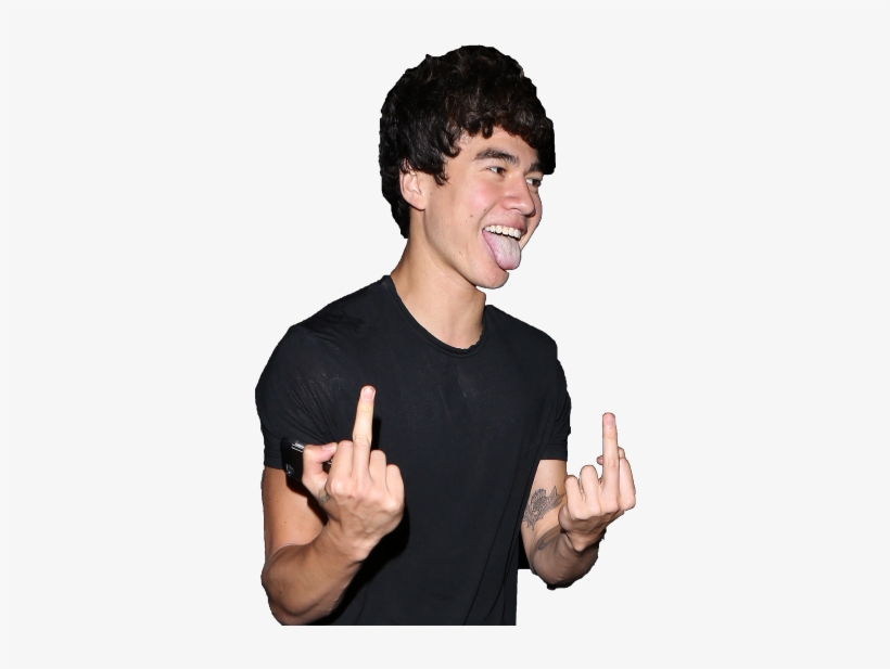 El Negro Lkjashfks - Calum Hood Middle Finger, transparent png