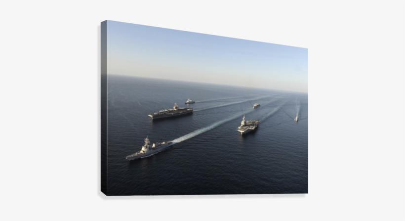 Fleet Of Navy Ships Transit The Arabian Sea - Shuttle Tanker, transparent png