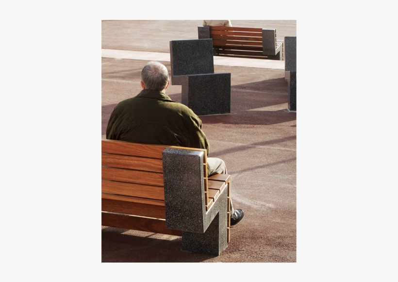 Nigra Silla De Hormigón Pulido Negro De Marius Quintana - Chair, transparent png