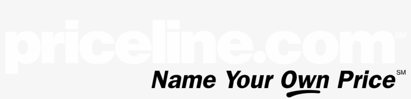 Priceline Com Logo Black And White - Hope Services, transparent png