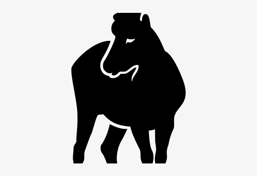 Mountain Goat Clipart Male Goat - Custom Ibex Shower Curtain, transparent png