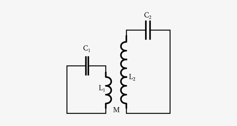 Two Inductively Coupled Lc Circuits Describes An Ideal, - Tesla Coil Lc Circuit, transparent png