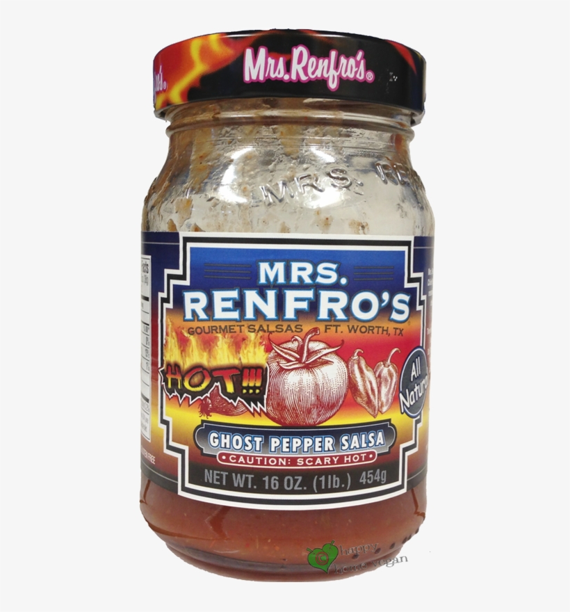 Mrs Renfro's Ghost Pepper Salsa - Mrs. Renfros - Salsa - Ghost Pepper - 16 Oz, transparent png