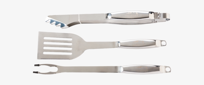 3-piece Grilling Tool Set - Traeger Pellet Grills Grill Tool Set, transparent png