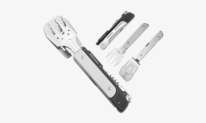 Roxon- One Bbq Utensil, Everything You'll Need For - Multi-tool, transparent png