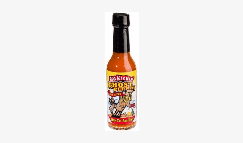 Ass Kickin Ghost Pepper - Ass Kickin Hot Sauce - Flavor: Ghost Pepper, transparent png