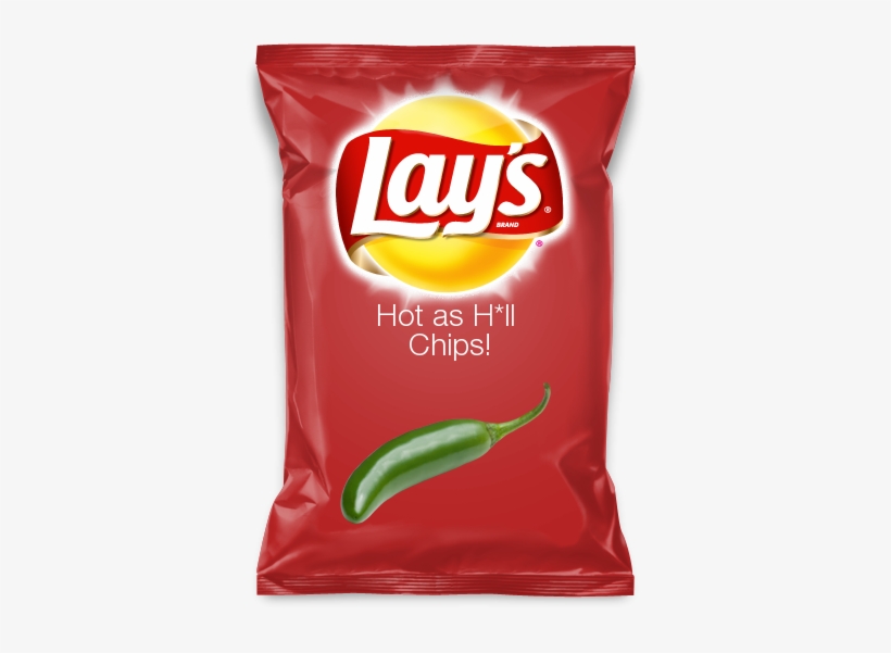 Don't Be Fooled By The 1 Pepper - Frito Lay Lay's Sour Cream & Onion Potato Chips, transparent png