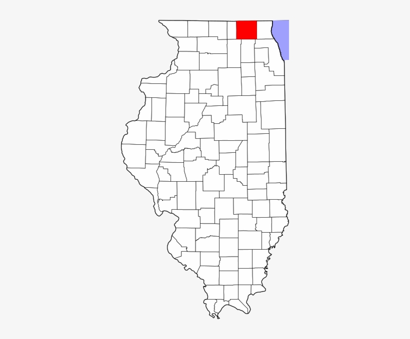 Map Of Illinois Highlighting Mchenry County - Thomas Cemetery Logan County Illinois, transparent png