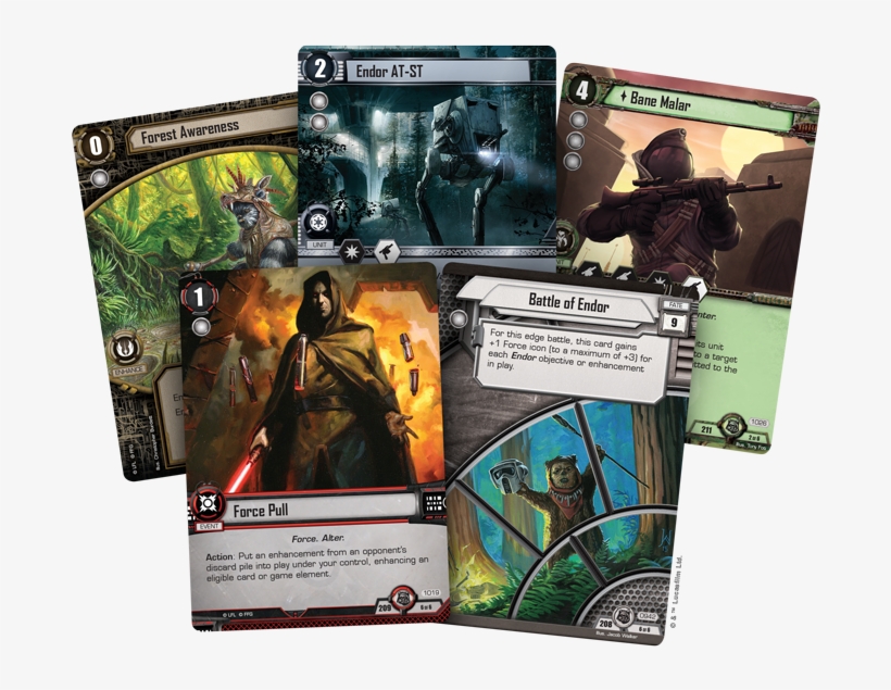 Swc28 Cardfan2 - Star Wars Lcg: New Alliances Force Pack, transparent png