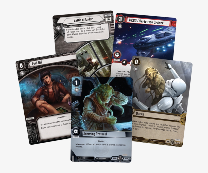 Swc26 Cardfan - Star Wars Lcg: Solo's Command Force Pack, transparent png