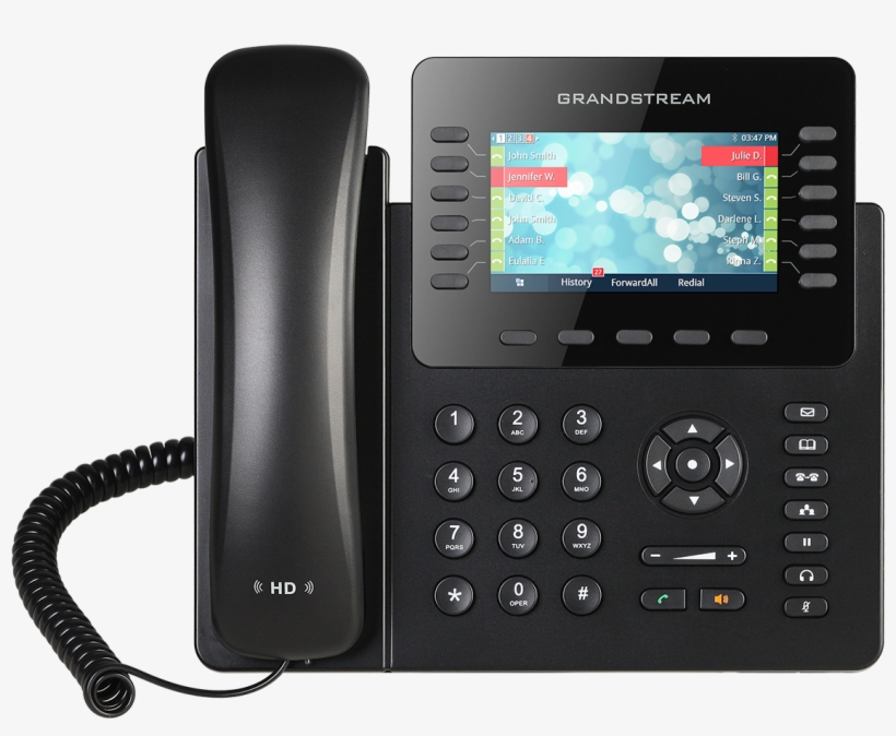 We Also Offer Voip Telephone Line Service - Grandstream Gxp2170 Ip Phone, transparent png