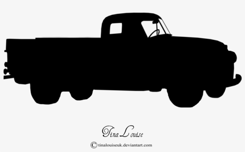 Download Graphic Download Collection Of Free Cigarette - Pick Up Truck Silhouette Png, transparent png
