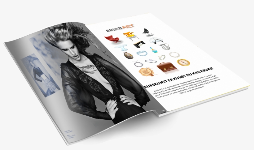 Open Magazine Png - Magazine Open, transparent png