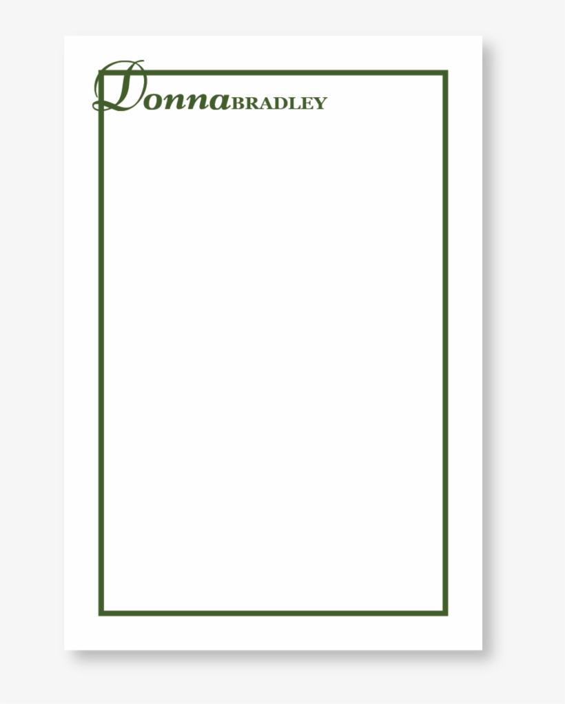 Custom Notepad Personalized Small, transparent png