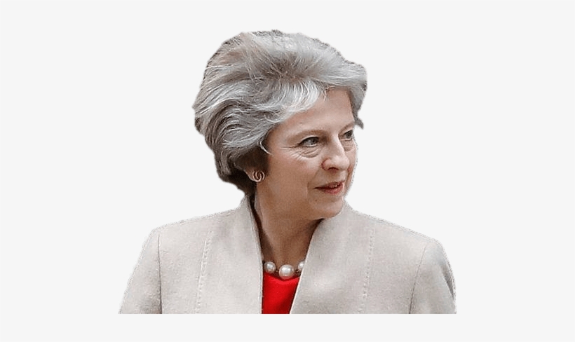 Theresa May Side View - Theresa May Windswept, transparent png