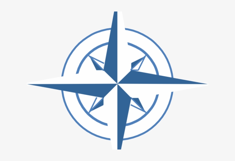 Navigation Cliparts - Compass Rose, transparent png