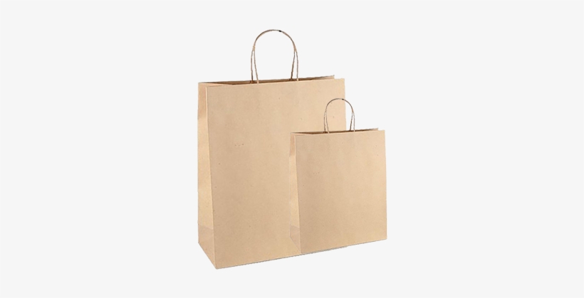Kraft Paper Bags - Tote Bag, transparent png