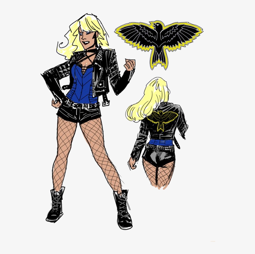 Black Canary - Dc Rebirth Designs, transparent png