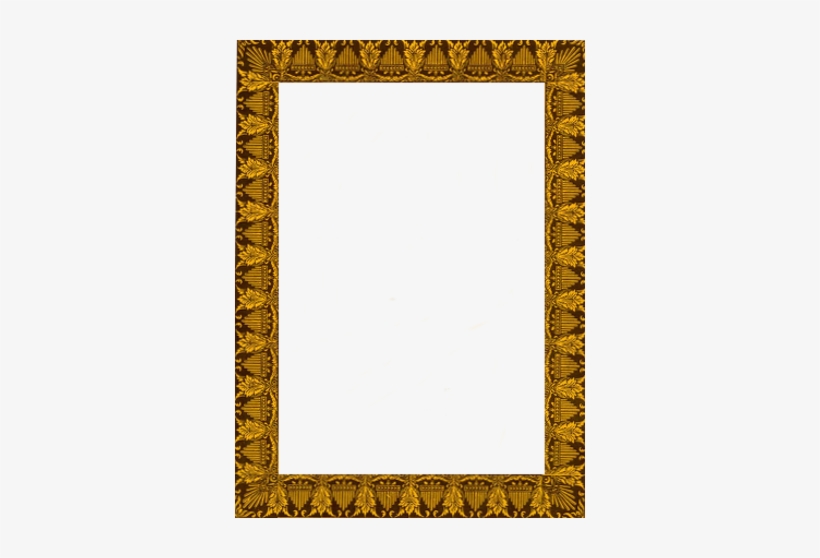 Frame Of Costumes Of The Canary Islands - Gilded Frame, transparent png