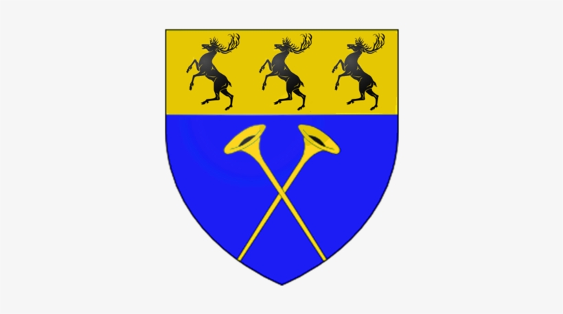 House Wensington Sigil - Heraldry Stag Unisex T-shirts, transparent png