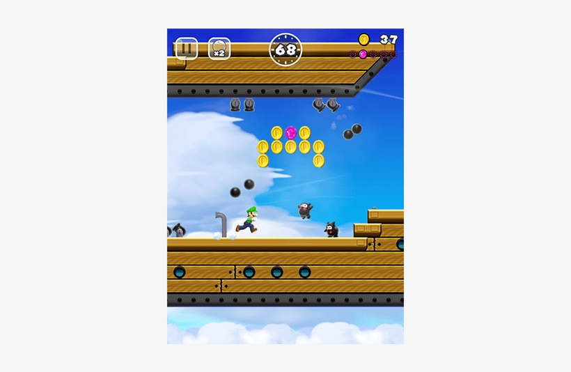 Previous - Super Mario Run Ninji, transparent png