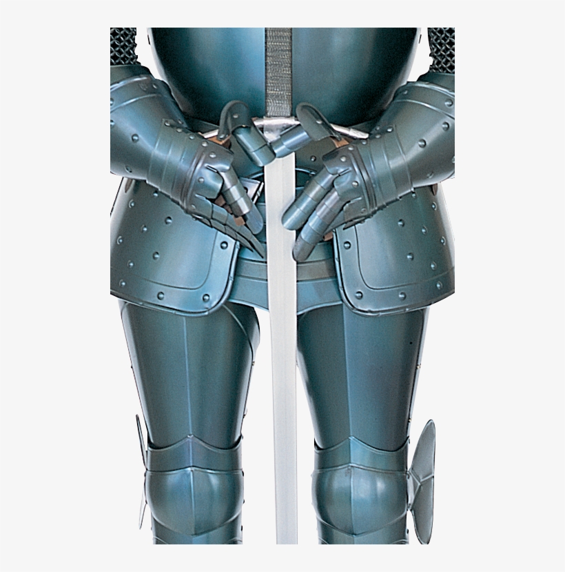 Blued Knight Armor 12 - "traditional Knights Full Suit Of Armor", transparent png