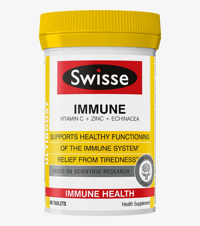 Swisse Ultiboost Immune 60 Tablets, transparent png