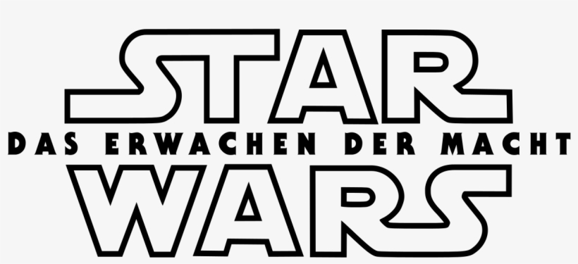 Star Wars Logo Png - Star Wars The Force Awakens Logo Svg, transparent png