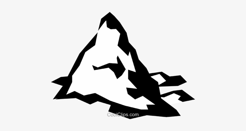 Mountain Top Royalty Free Vector Clip Art Illustration - Free Mountain Png Clipart, transparent png