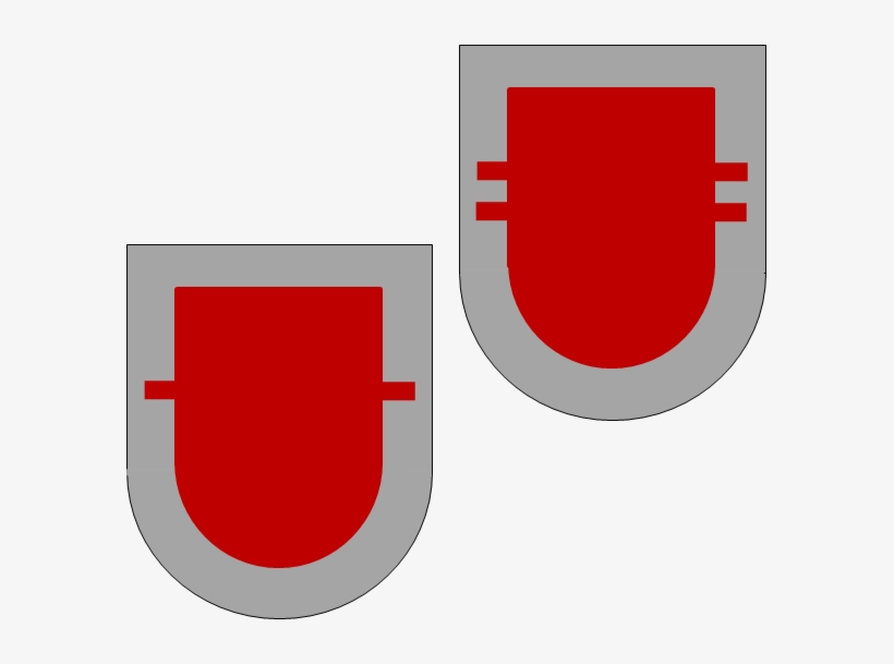 Us Army 503rd Inf Reg Flashes - 503rd Infantry Regiment, transparent png