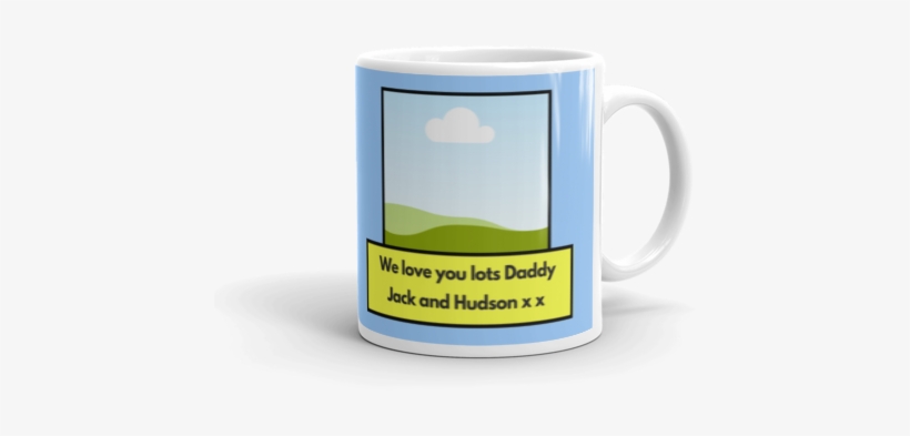 Super Dad Photo Upload - Coffee Cup, transparent png