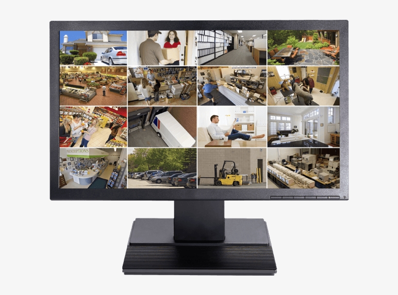 19inch Led Backlit Lcd Security Monitor For Security - Lcd Monitor Security, transparent png
