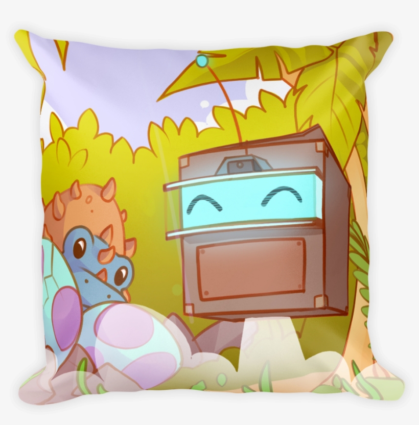 Promo Image 2 Mockup Front - Cushion, transparent png