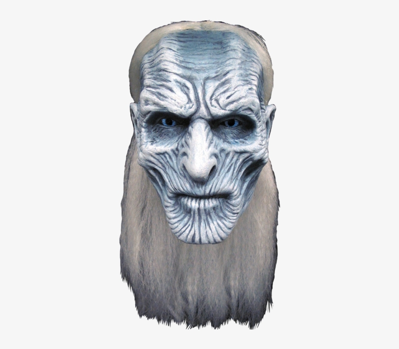 Game Of Thrones - Men's Game Of Thrones: White Walker Mask - White For, transparent png