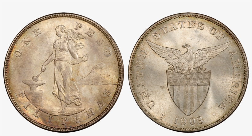 1903-s Peso - Cash, transparent png