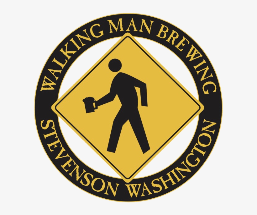Walking Man White Walker - Walking Man Brewing, transparent png