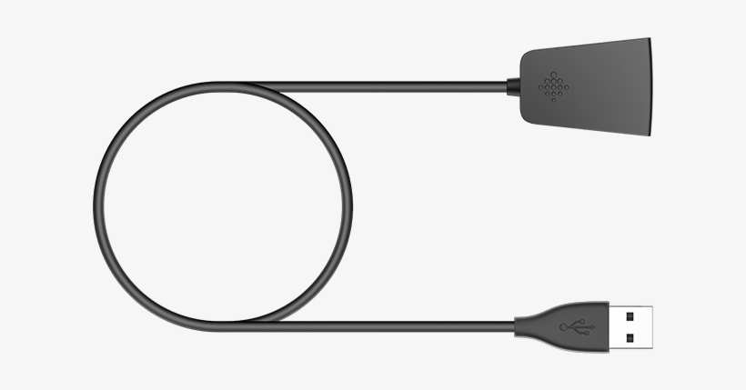 Charging Cable - Fitbit Charge 2, transparent png