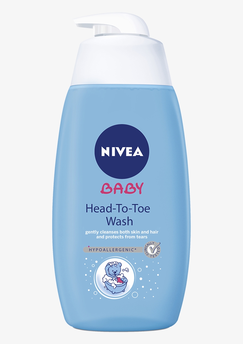 Two Products In One - Nivea Head To Toe Wash, transparent png