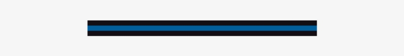 Black & Blue Triple Stripe Reflective Helmet Trim - Solid Blue Stripe Png, transparent png