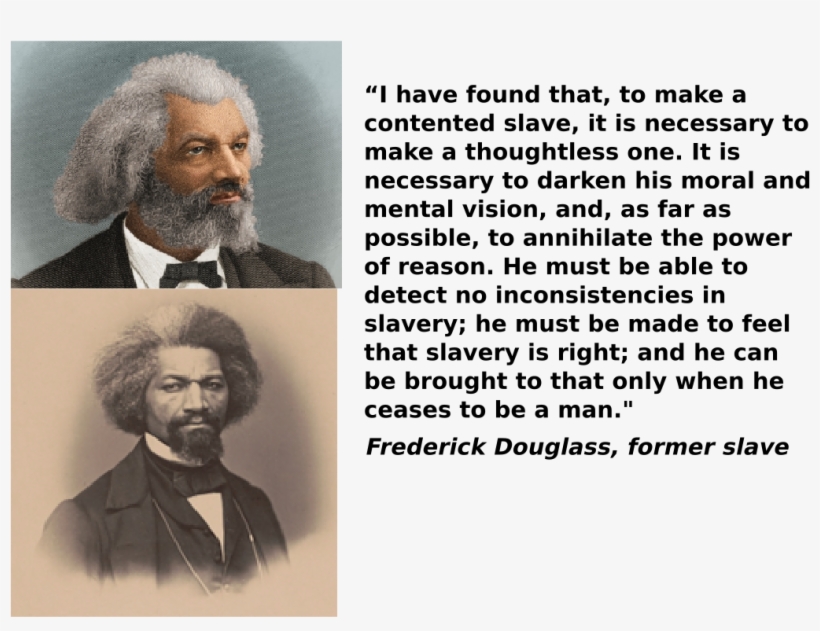 Fredrick Douglass' Words Are Timeless - J.w. Hurn - Frederick Douglass Giclee, transparent png