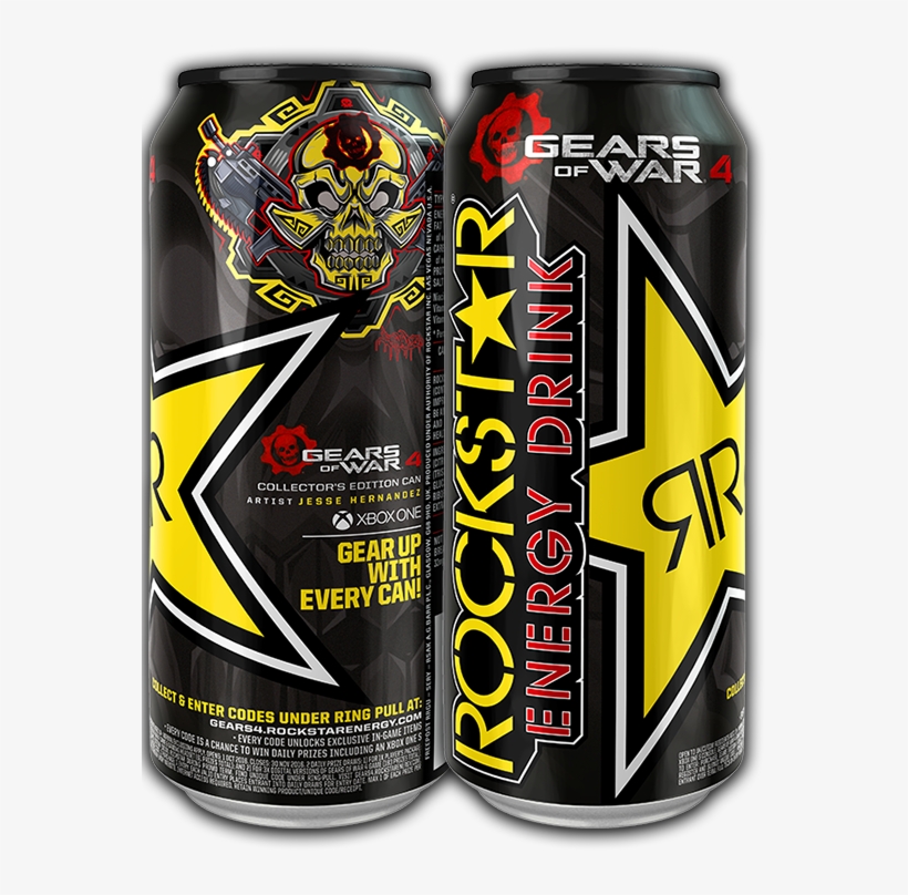 Collector Edition Can - Rockstar Energy Drink Double Size - Min Basket Order, transparent png