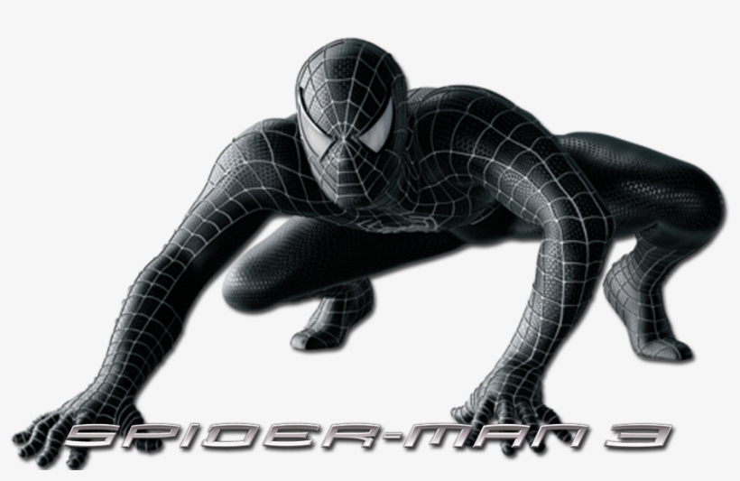 Spider-man 3 Image - Black Spiderman Wall, transparent png