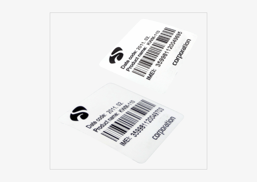 Barcode Stickers Printing - Printing, transparent png