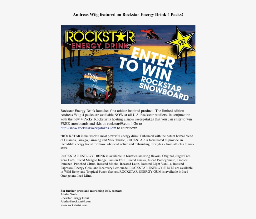 Image - Rockstar Energy Drink, transparent png